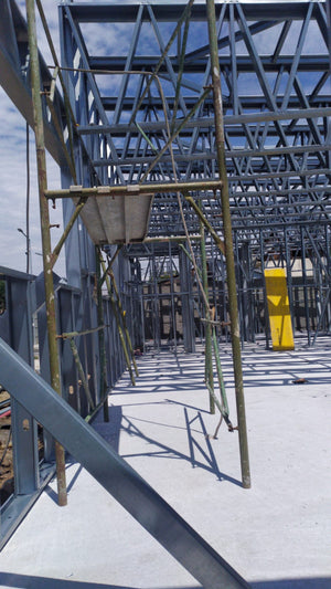 Construction of a 240 sqm Metal Hall Installation of Metal Structure thumbnail