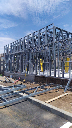Construction of a 240 sqm Metal Hall Installation of Metal Structure thumbnail