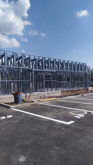 Construction of a 240 sqm Metal Hall Installation of Metal Structure thumbnail