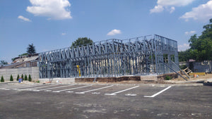 Construction of a 240 sqm Metal Hall Installation of Metal Structure thumbnail