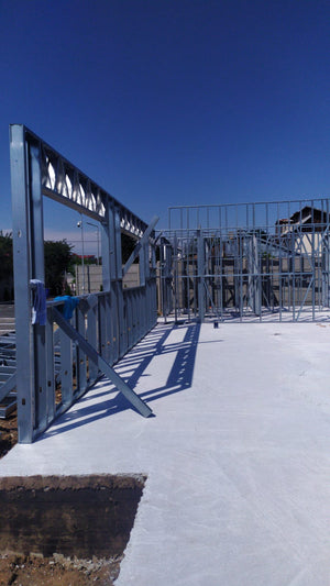 Construction of a 240 sqm Metal Hall Installation of Metal Structure thumbnail