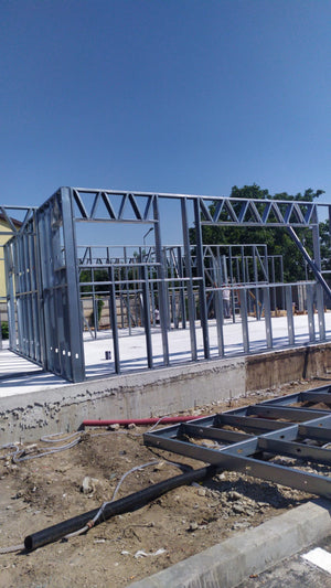 Construction of a 240 sqm Metal Hall Installation of Metal Structure thumbnail