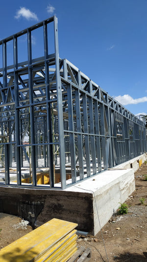 Construction of a 240 sqm Metal Hall Installation of Metal Structure thumbnail