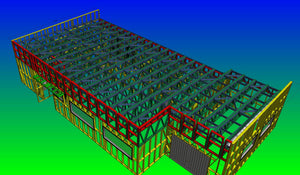 Construction of a 240 sqm Metal Hall Installation of Metal Structure thumbnail