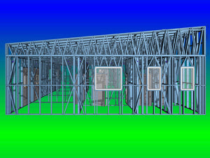 Construction of a 240 sqm Metal Hall Installation of Metal Structure thumbnail