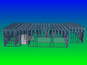 Construction of a 240 sqm Metal Hall Installation of Metal Structure thumbnail