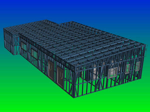 Construction of a 240 sqm Metal Hall Installation of Metal Structure thumbnail