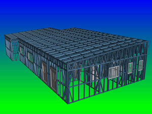 Construction of a 240 sqm Metal Hall Installation of Metal Structure thumbnail