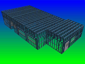 Construction of a 240 sqm Metal Hall Installation of Metal Structure thumbnail