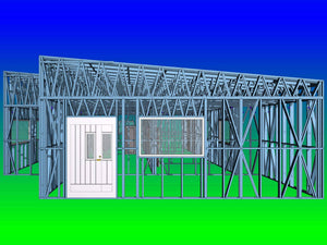 Construction of a 240 sqm Metal Hall Installation of Metal Structure thumbnail