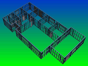 Construction of a 240 sqm Metal Hall Installation of Metal Structure thumbnail