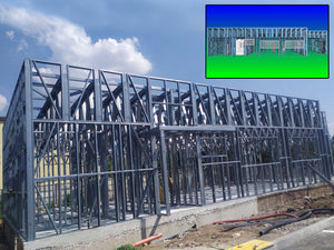 Construction of a 240 sqm Metal Hall Installation of Metal Structure thumbnail