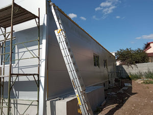 Construction of a 240 sqm Metal Hall Installation of Sandwich Panels
 thumbnail