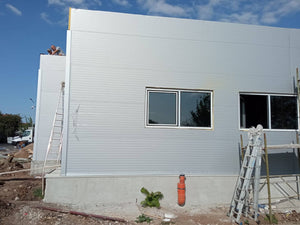 Construction of a 240 sqm Metal Hall Installation of Sandwich Panels
 thumbnail