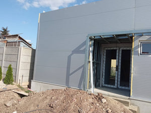 Construction of a 240 sqm Metal Hall Installation of Sandwich Panels
 thumbnail
