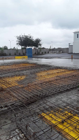 Construction of a 240 sqm Metal Hall Pouring the Foundation Slab thumbnail