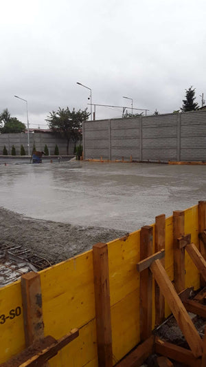 Construction of a 240 sqm Metal Hall Pouring the Foundation Slab thumbnail