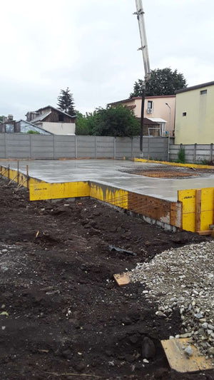 Construction of a 240 sqm Metal Hall Pouring the Foundation Slab thumbnail