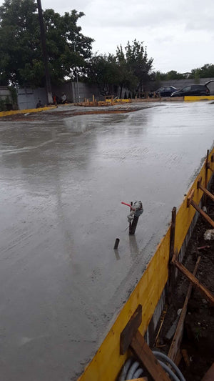 Construction of a 240 sqm Metal Hall Pouring the Foundation Slab thumbnail