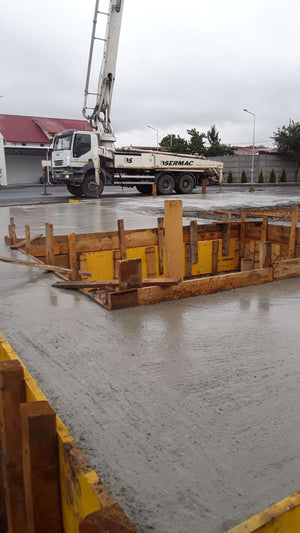Construction of a 240 sqm Metal Hall Pouring the Foundation Slab thumbnail