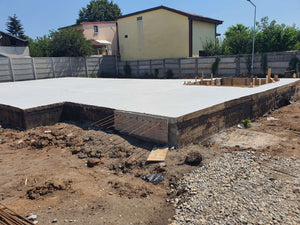 Construction of a 240 sqm Metal Hall Pouring the Foundation Slab thumbnail
