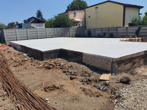Construction of a 240 sqm Metal Hall Pouring the Foundation Slab thumbnail