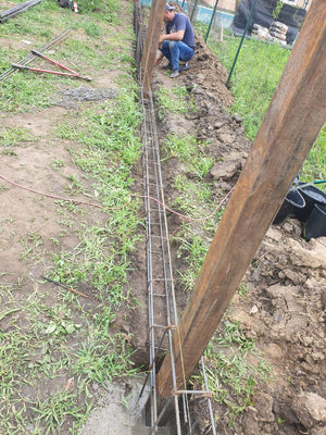 Construction of GA06 Model Fence Foundation Soleplate thumbnail