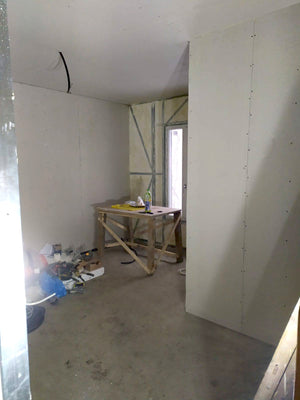Construction of an Agrotourism Guesthouse Interior Wall Closures thumbnail