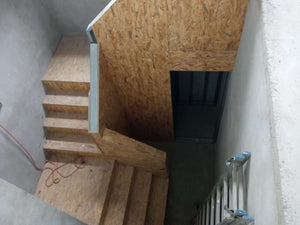 Construction of an Interior Staircase for the Metal Hall's Basement thumbnail