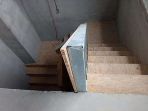 Construction of an Interior Staircase for the Metal Hall's Basement thumbnail