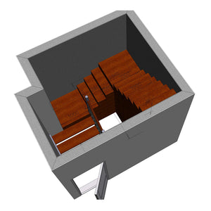 Construction of an Interior Staircase for the Metal Hall's Basement thumbnail