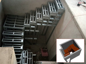 Construction of an Interior Staircase for the Metal Hall's Basement thumbnail