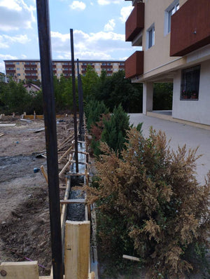Construction of Foundation and Posts for Property Enclosure Project thumbnail