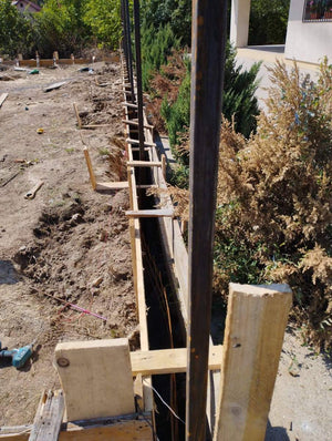 Construction of Foundation and Posts for Property Enclosure Project thumbnail