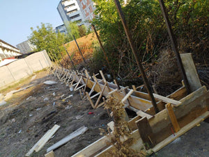 Construction of Foundation and Posts for Property Enclosure Project thumbnail