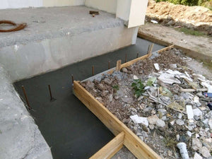 Construction of Perimeter Walkways for a Saftica House Project thumbnail