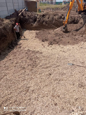 Construction of a 420 sqm Villa in Ilfov Foundation Excavation and Capillary Layer thumbnail