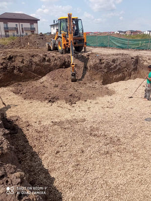 Construction of a 420 sqm Villa in Ilfov Foundation Excavation and Capillary Layer thumbnail