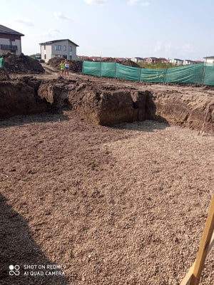 Construction of a 420 sqm Villa in Ilfov Foundation Excavation and Capillary Layer thumbnail
