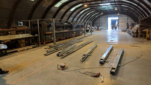 Cutting of a House Project on a Metal Structure and Preassembly in the Factory thumbnail