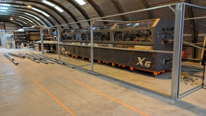 Cutting of a House Project on a Metal Structure and Preassembly in the Factory thumbnail
