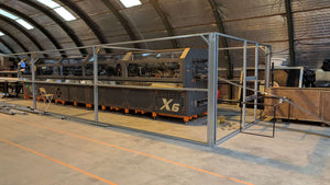 Cutting of a House Project on a Metal Structure and Preassembly in the Factory thumbnail