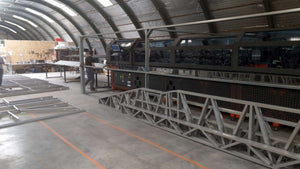 Cutting of a House Project on a Metal Structure and Preassembly in the Factory thumbnail