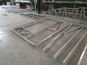 Cutting of a House Project on a Metal Structure and Preassembly in the Factory thumbnail