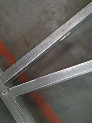 Cutting of a House Project on a Metal Structure and Preassembly in the Factory thumbnail