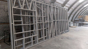 Cutting of a House Project on a Metal Structure and Preassembly in the Factory thumbnail