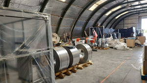 Cutting and Preassembly of a Single-Story 53 sqm Metal Structure House in the Factory thumbnail