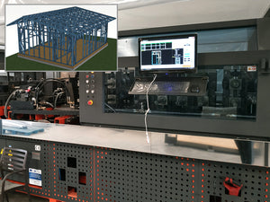 Cutting and Preassembly of a Single-Story 53 sqm Metal Structure House in the Factory thumbnail