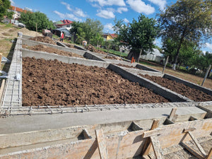 Formwork Removal for Foundation Beams, Application of Bituminous Layer, and Backfilling with Soil thumbnail