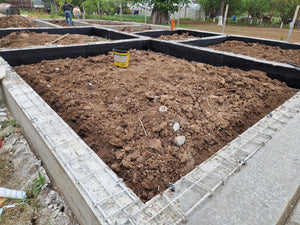Formwork Removal for Foundation Beams, Application of Bituminous Layer, and Backfilling with Soil thumbnail
